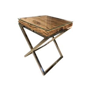 Bed Side Table 5" Brown Colour