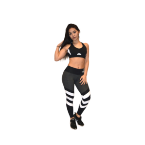 Slim fit black sports dress
