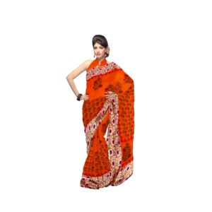 Red Women Saree
