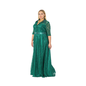 Green Long Women Dress