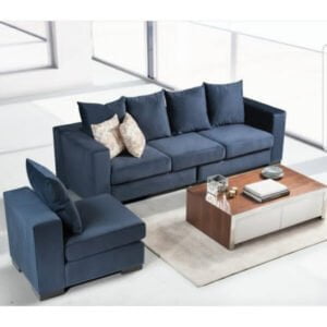 Juego de Sala New York 3-1 + 3 Cojines Decorativos