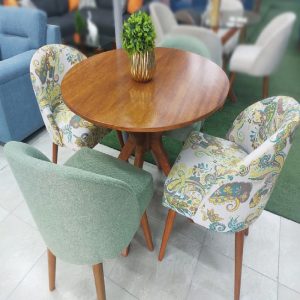 Juego De Comedor 4 Sillas Vintage – Jade