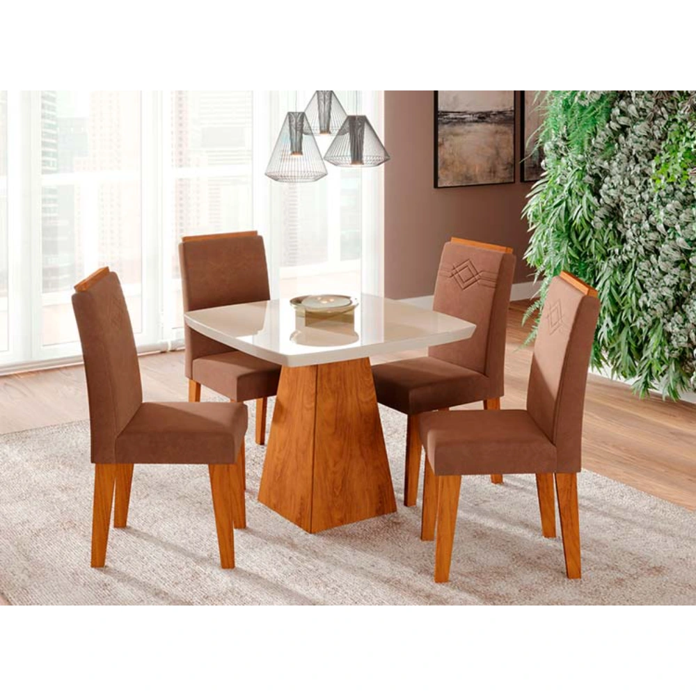 Juego de Comedor con 4 Sillas Patrick - Imagen 2