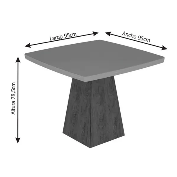 Juego de Comedor con 4 Sillas Patrick - Imagen 5