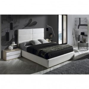Cama 2 Plazas Tapizada Boston