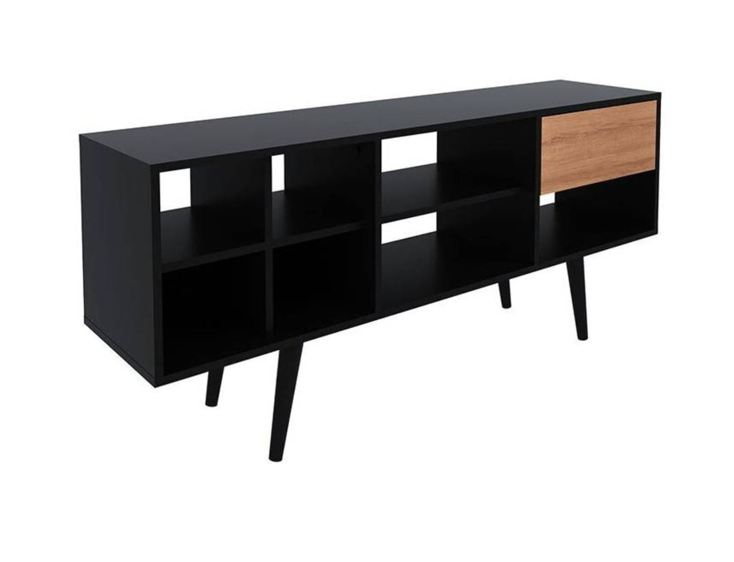 Centro de Tv Palmas 65" Negro/Almendra
